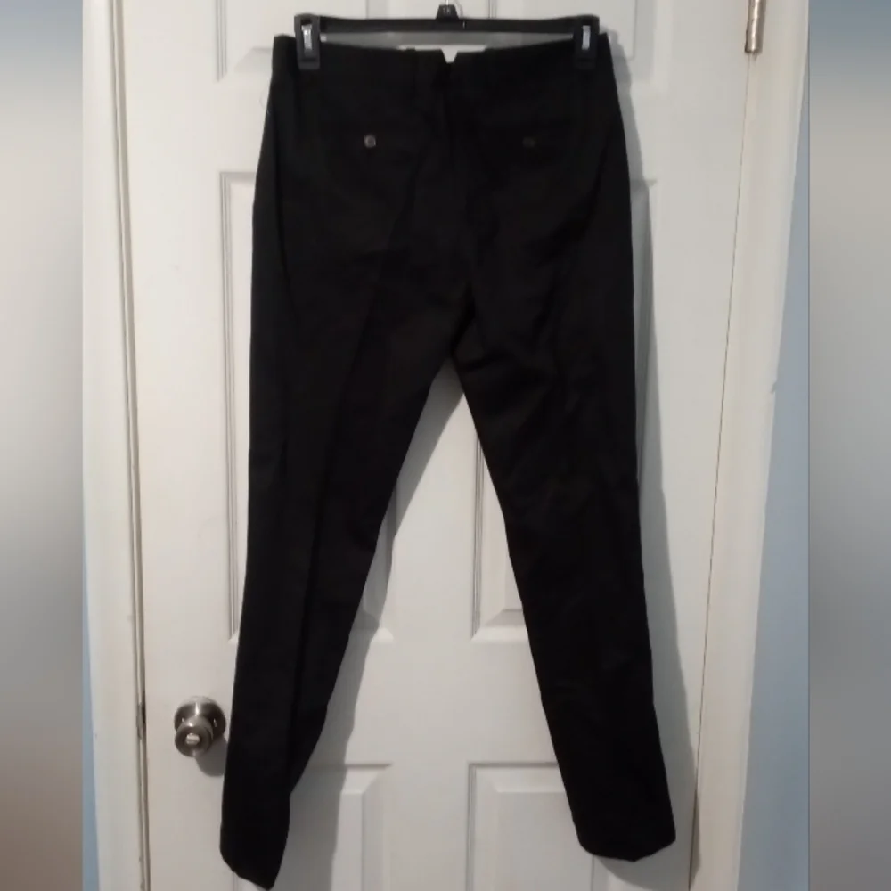 Lacoste Black Straight Leg Pants